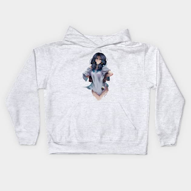 Videl || DBZ Kids Hoodie by GorroArt